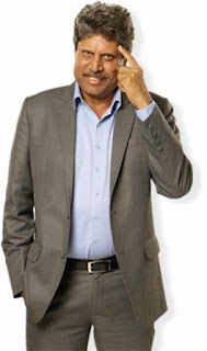 Kapil Dev's pic in Ek Nayi League website