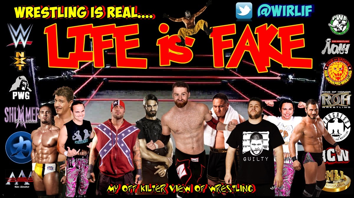 WRESTLING IS REAL...Life is Fake THE ROADIES SNACKED ON DANGER & DINED ON DEATH