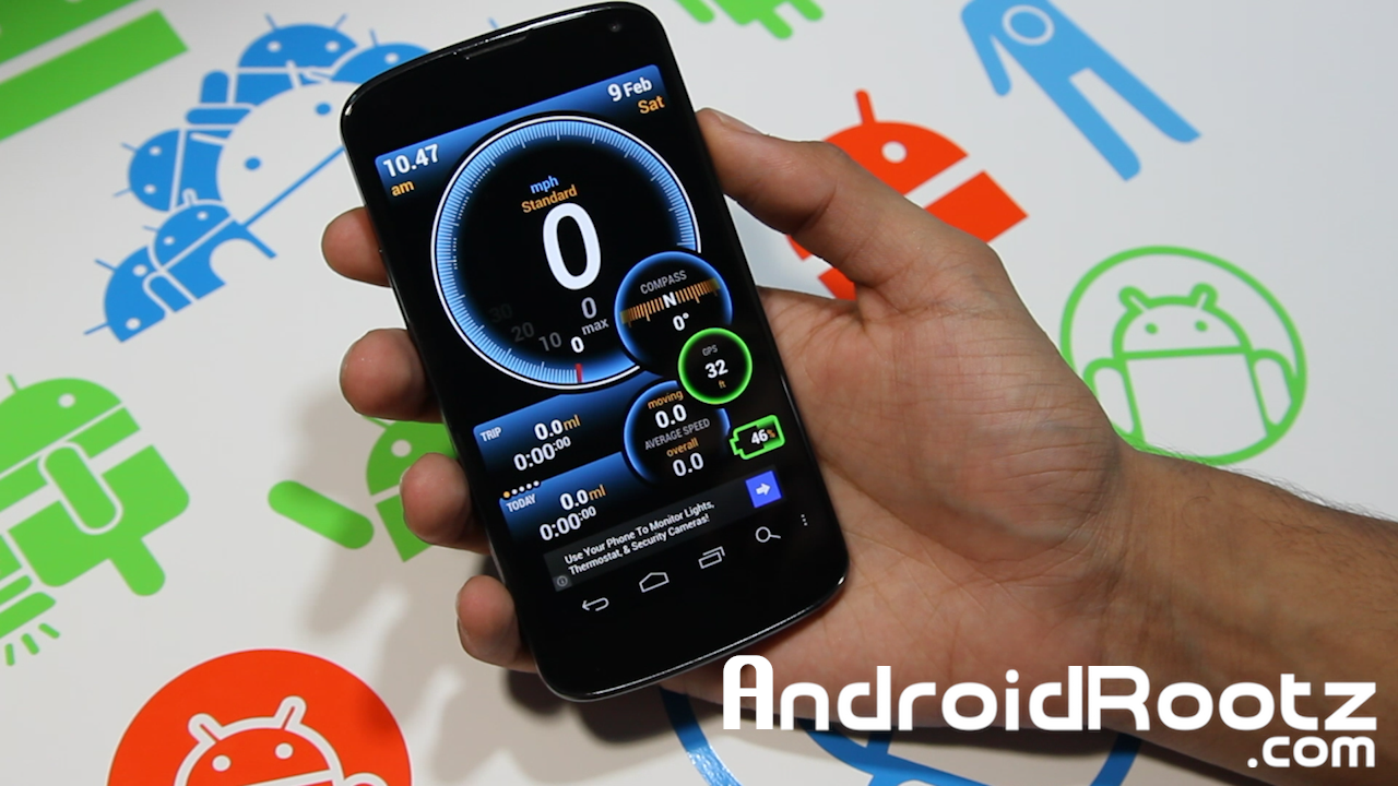 Ulysse Speedometer App for Android! Record Your Car Trip