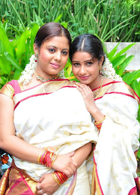 Hot and Spicy Actress Sunakshi and Reshmi in Hot Saree Photos and stills