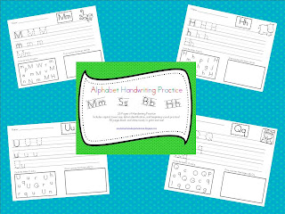 Alphabet Penmanship Chart