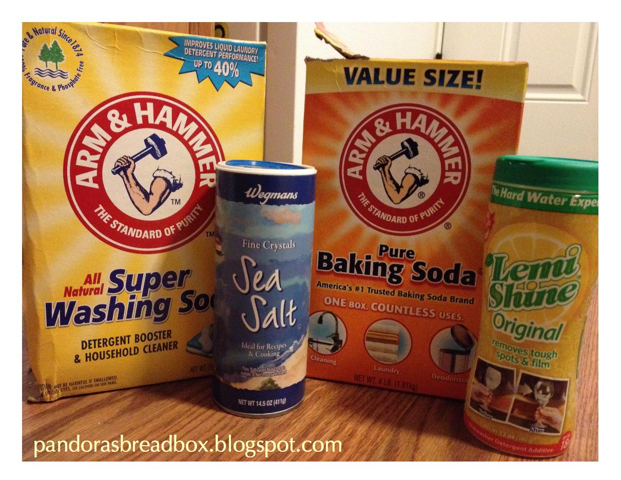 Pandora's Bread Box Naturally Clean Homemade Dishwasher Detergent