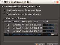 Mount NTFS disk di Bodhi Linux Mount NTFS disk di Bodhi Linux