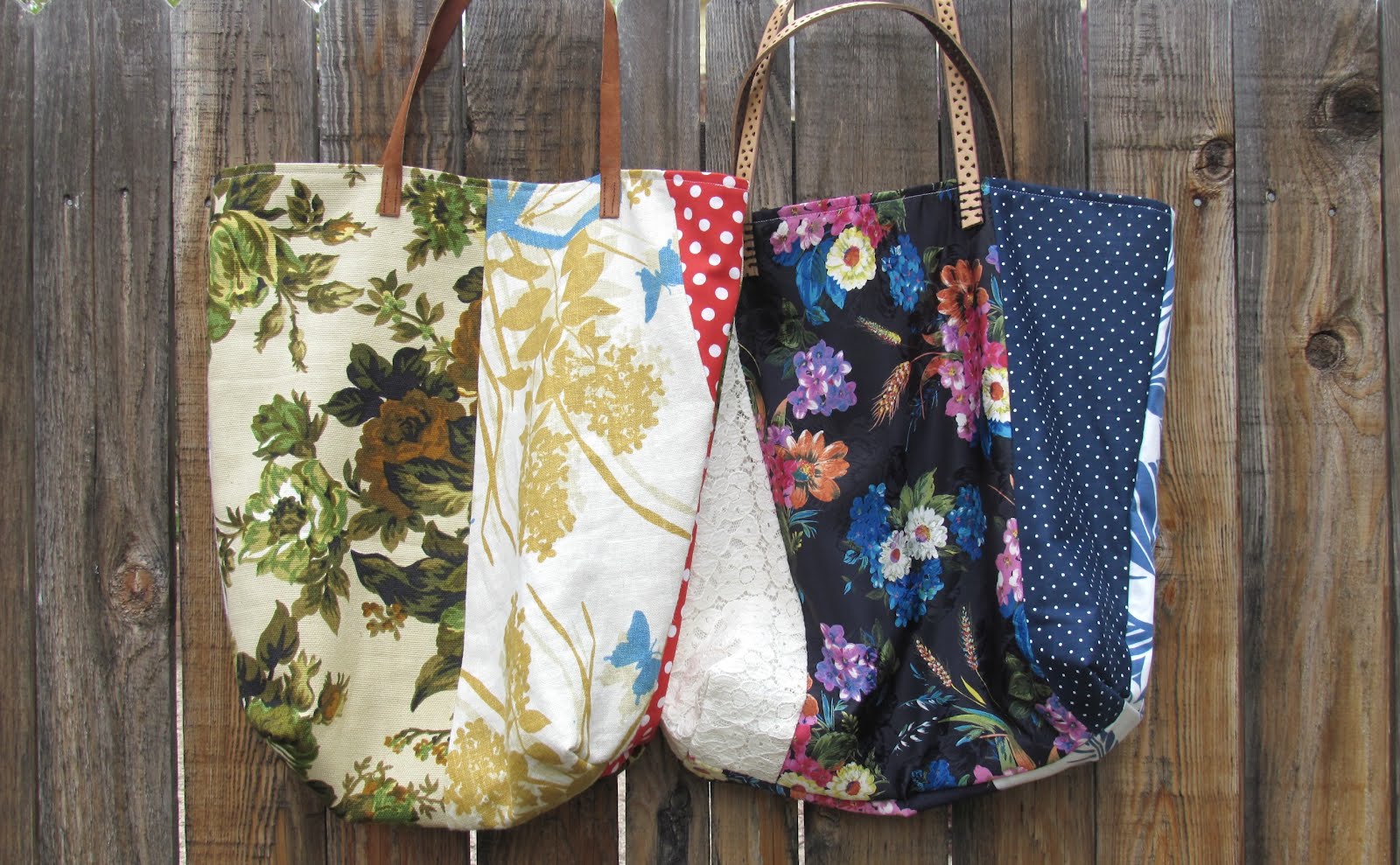 twobutterflies How To Repurpose Scrap Fabric Into An Anthropologie Inspired Tote