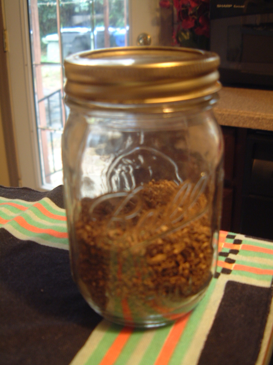 Garden Fairy's Cafe Roasted dandelion roots (and roasted barley) for a