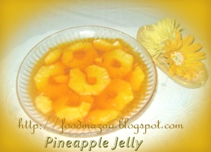 Shobha's Food Mazaa PINEAPPLE JELLY