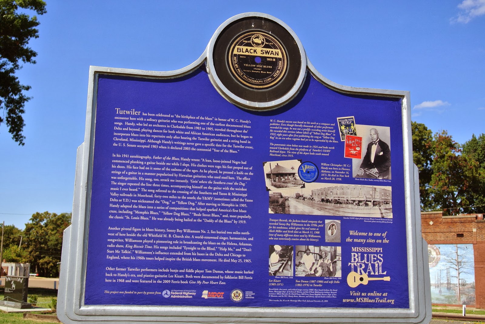 Tiny Travels Through Mississippi Water Valley, Charleston, Tutwiler