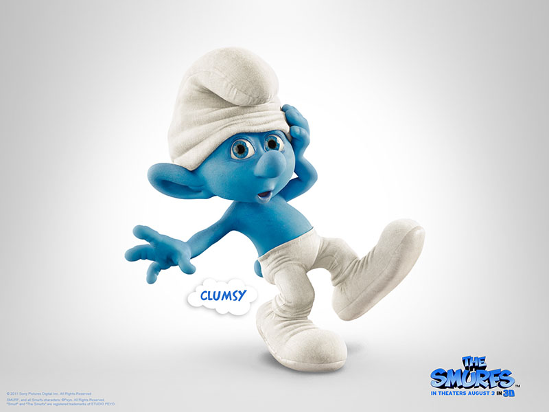The+smurfs+movie+clumsy