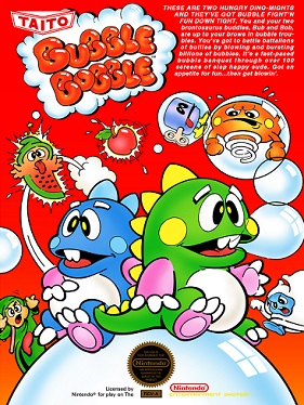 Preços baixos em Bubble Bobble NTSC-U/C (EUA/Canadá) Video Games 1988 Ano  de Lançamento