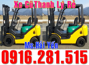 Xe nâng dầu Komatsu