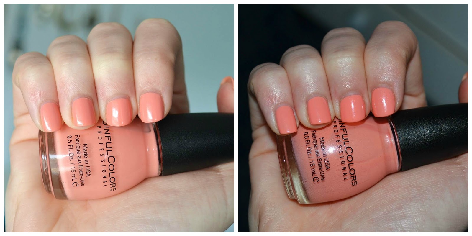 9. Sinful Colors Professional Nail Polish in "Cream Pink" - wide 5