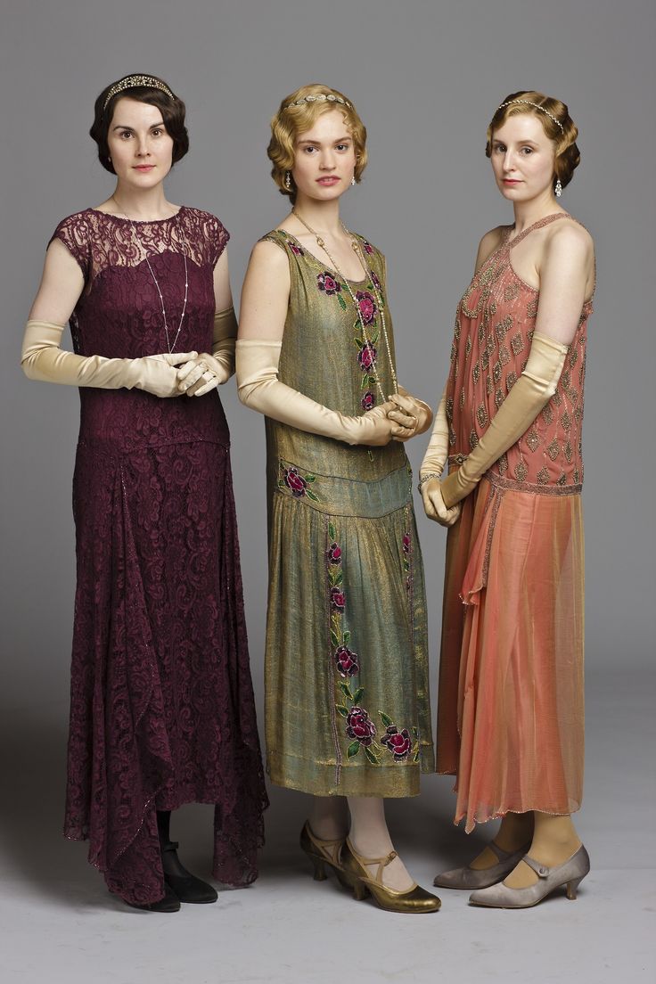 Help I Need A Modest Prom Dress To Retro Dresses The Crawley Daughters Wearing 1920s Style Dresses