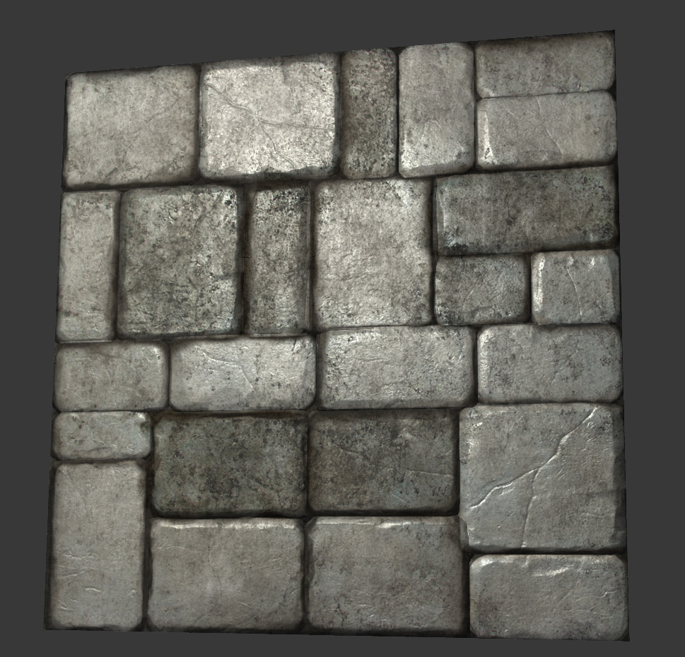Don Pham Environment Artist Art Blog Simple Stone Wall