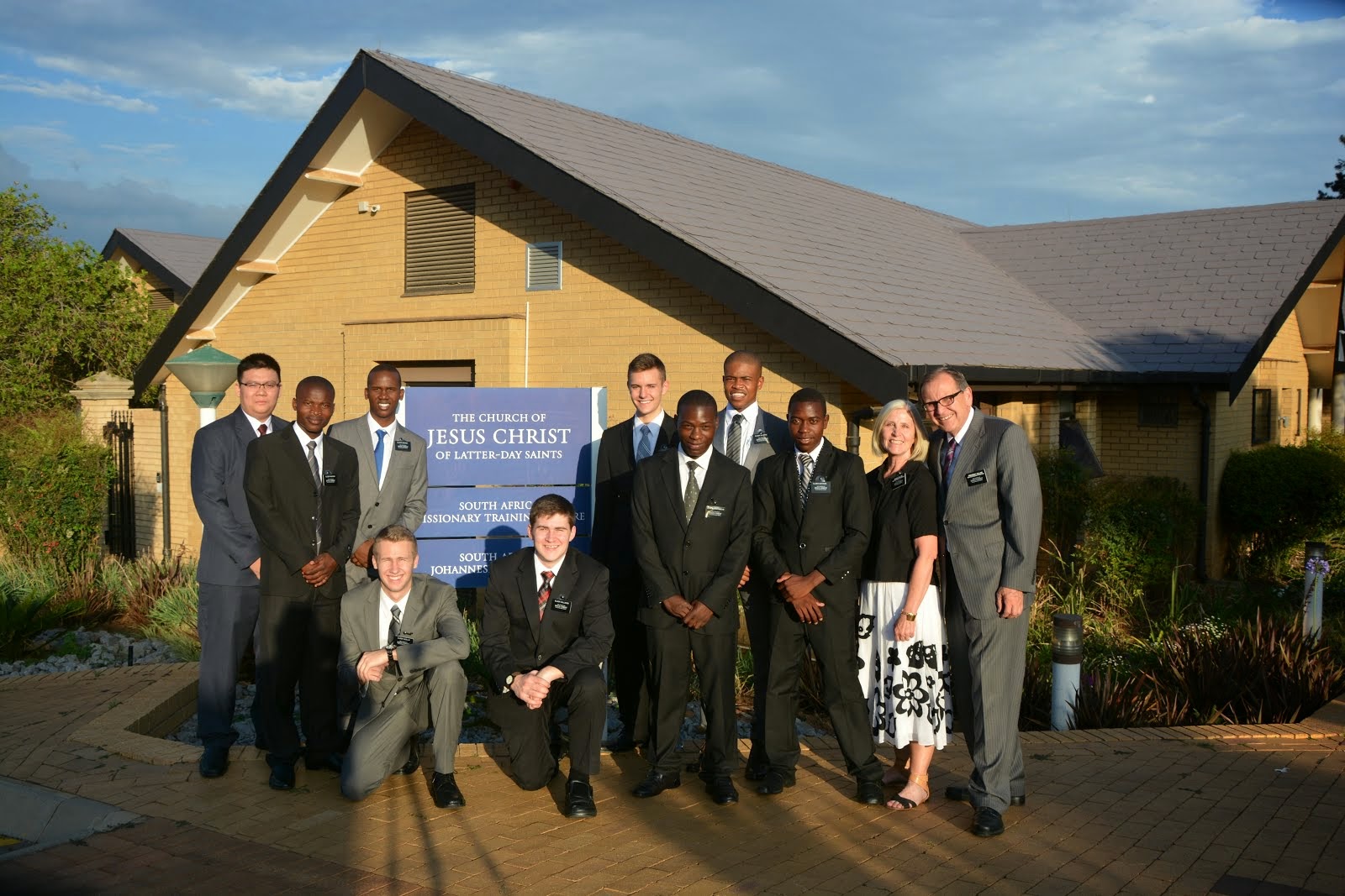 Elder Collison at the Johannesburg, South Africa Mission Training Center