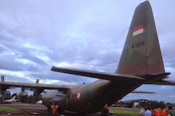2 Hercules Diterbangkan TNI AU Bantu Pencarian Pesawat Air Asia