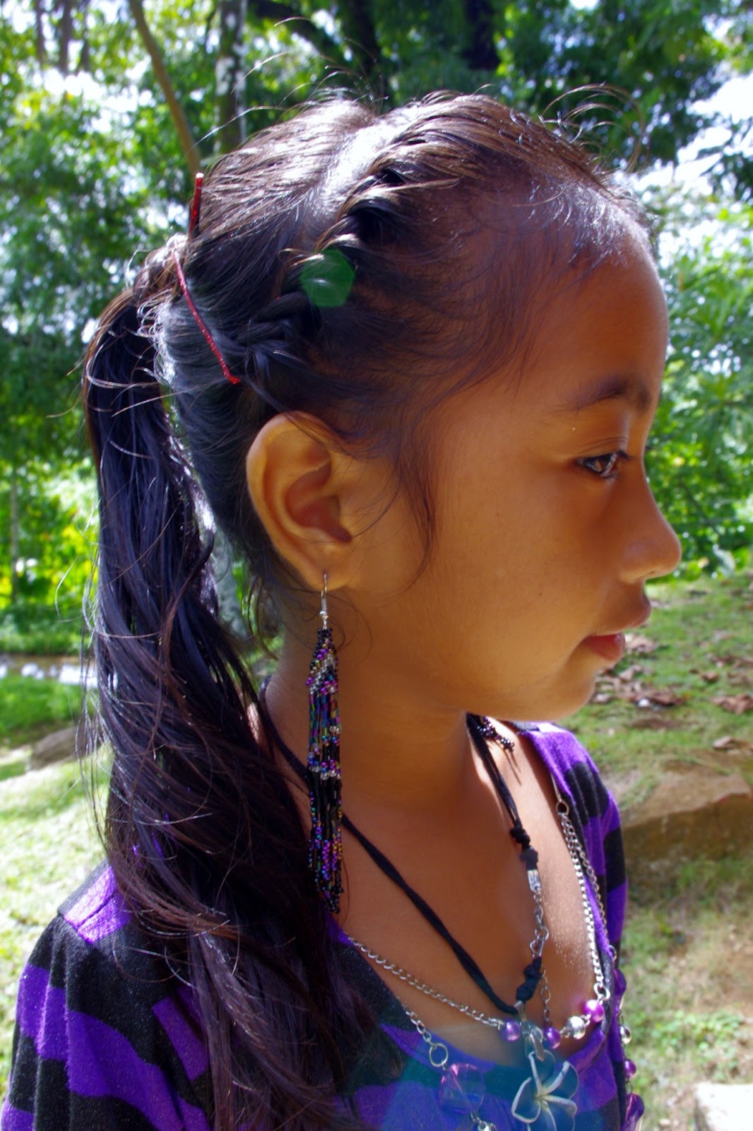 Braids & Hairstyles for Super Long Hair: Micronesian Girl~ Cute Rope