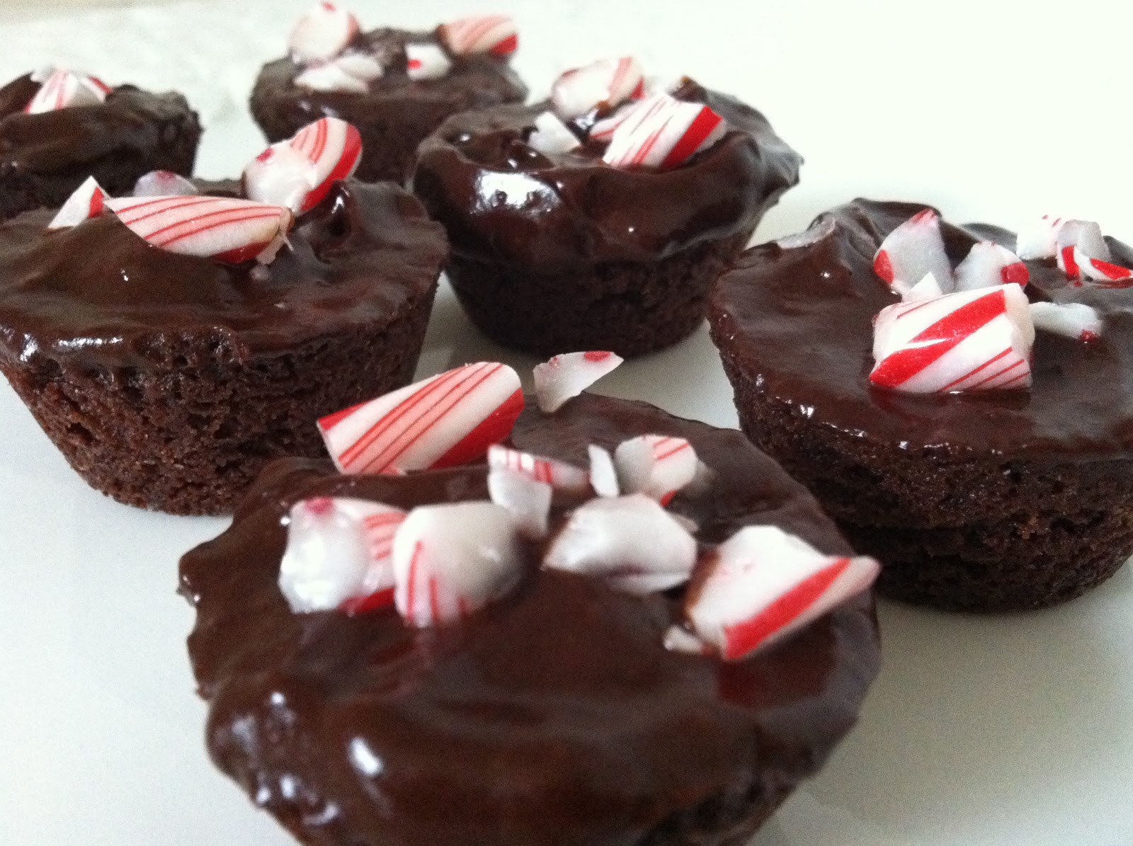 The Weekly Sweet Experiment Candy Cane Kiss Brownie Bites
