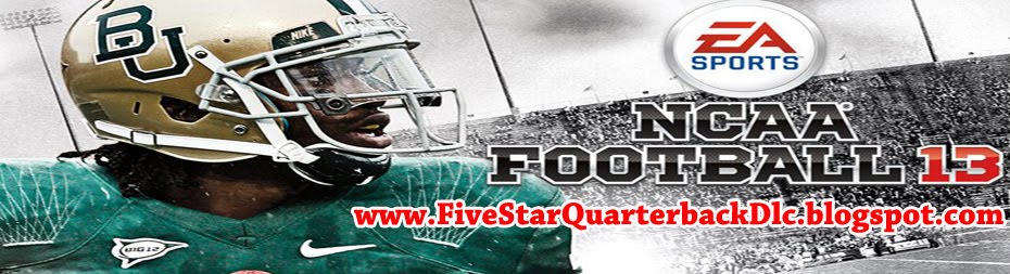 NCAA Football 13 Exclusive Five Star Quarterback DLC