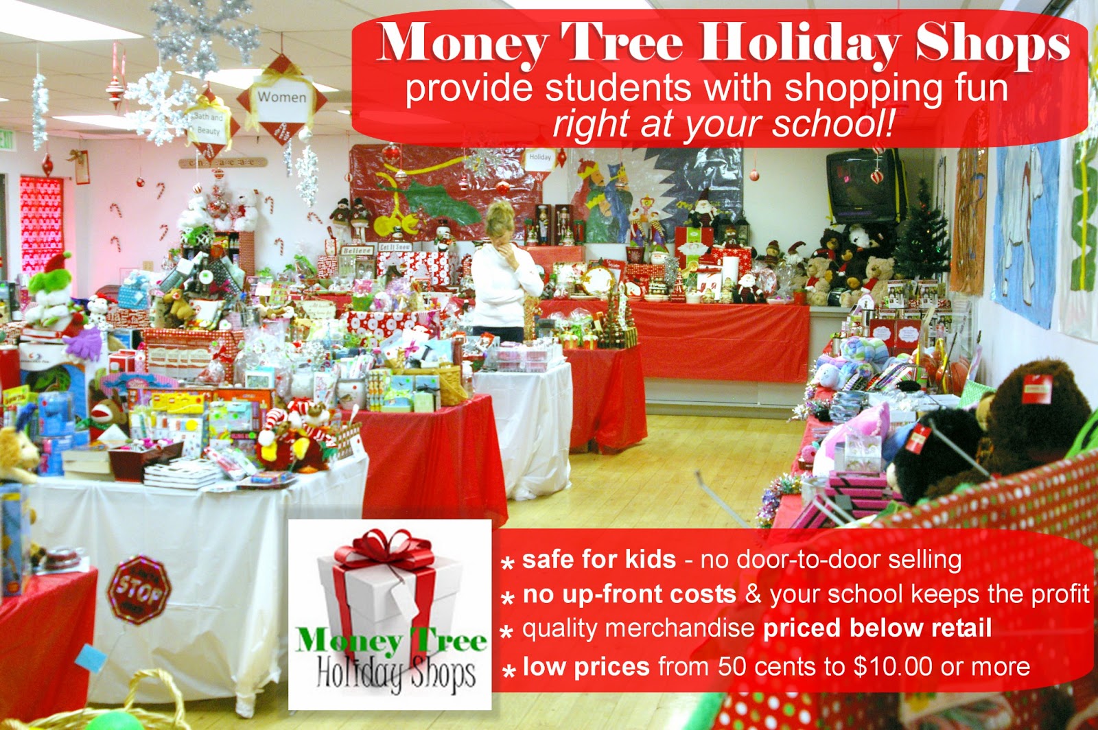 The Money Tree School Holiday Gift Shops
