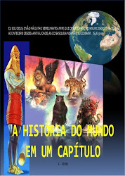 Livro - A HISTÓRIA DO MUNDO EM UM CAPÍTULO  8 págs. 10, 5 x 15 cm