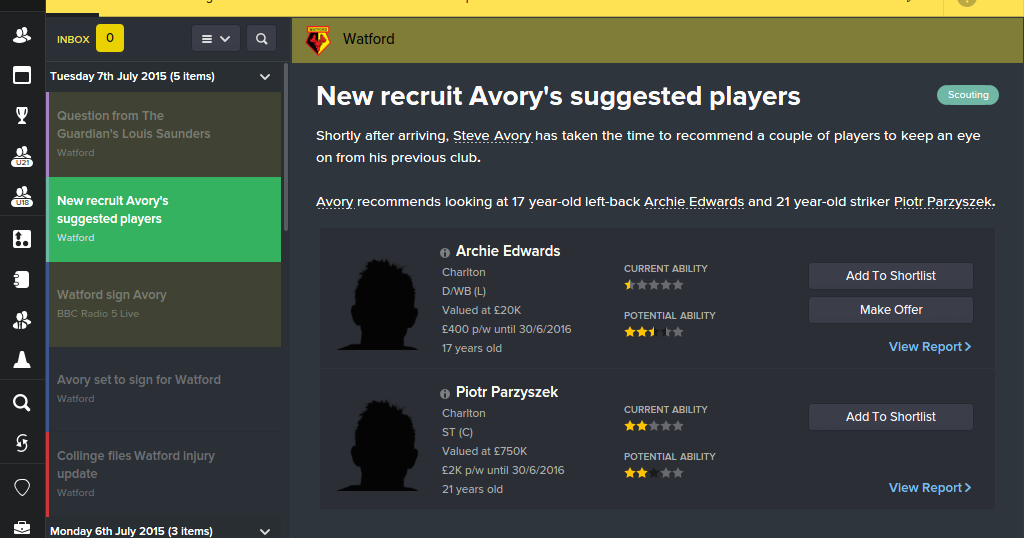 Football Manager 2016 Head of Youth Development Football Manager Blog