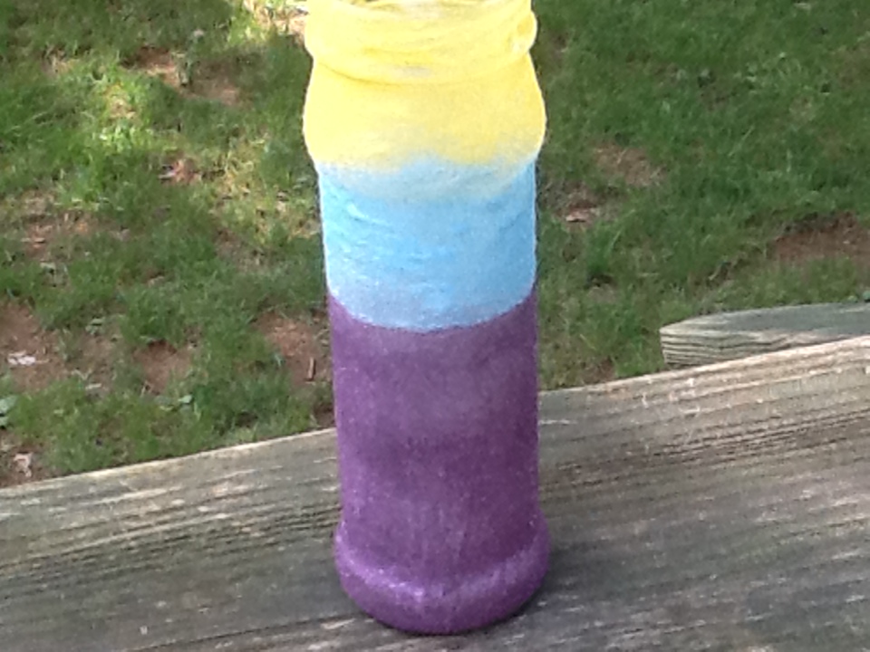 World Adventures 2nd Grade Art Project Colored Sand Vases