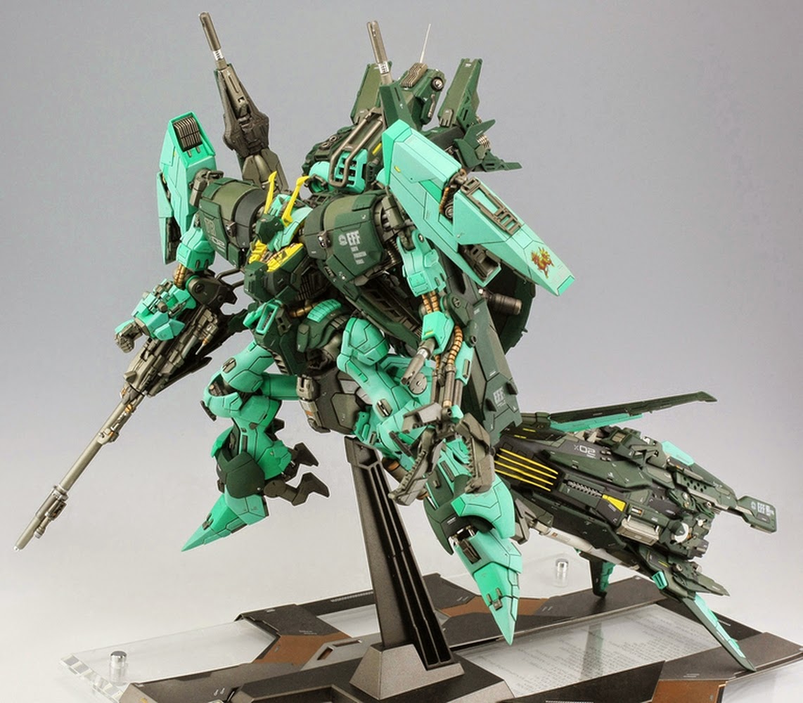 Custom Build HGUC 1/144 Byarlant Custom "X02" Gundam Kits Collection