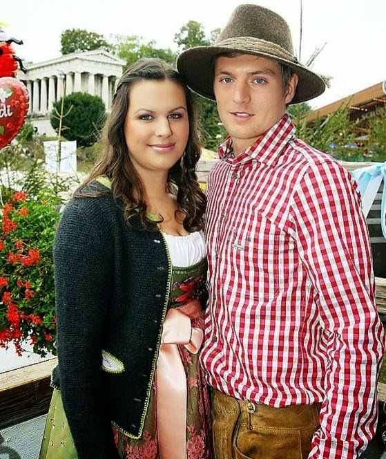 Picture World Toni Kroos Partner Jessica Farber