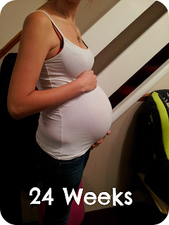 24 weeks pregnant, 24 weeks second pregnancy, bump diary