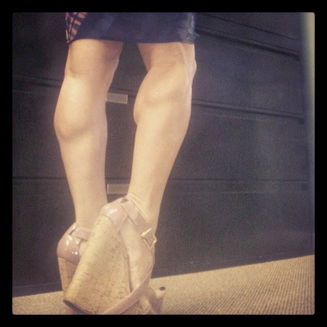 Her Calves Muscle Legs Nice Big Calf Muscle collection 4