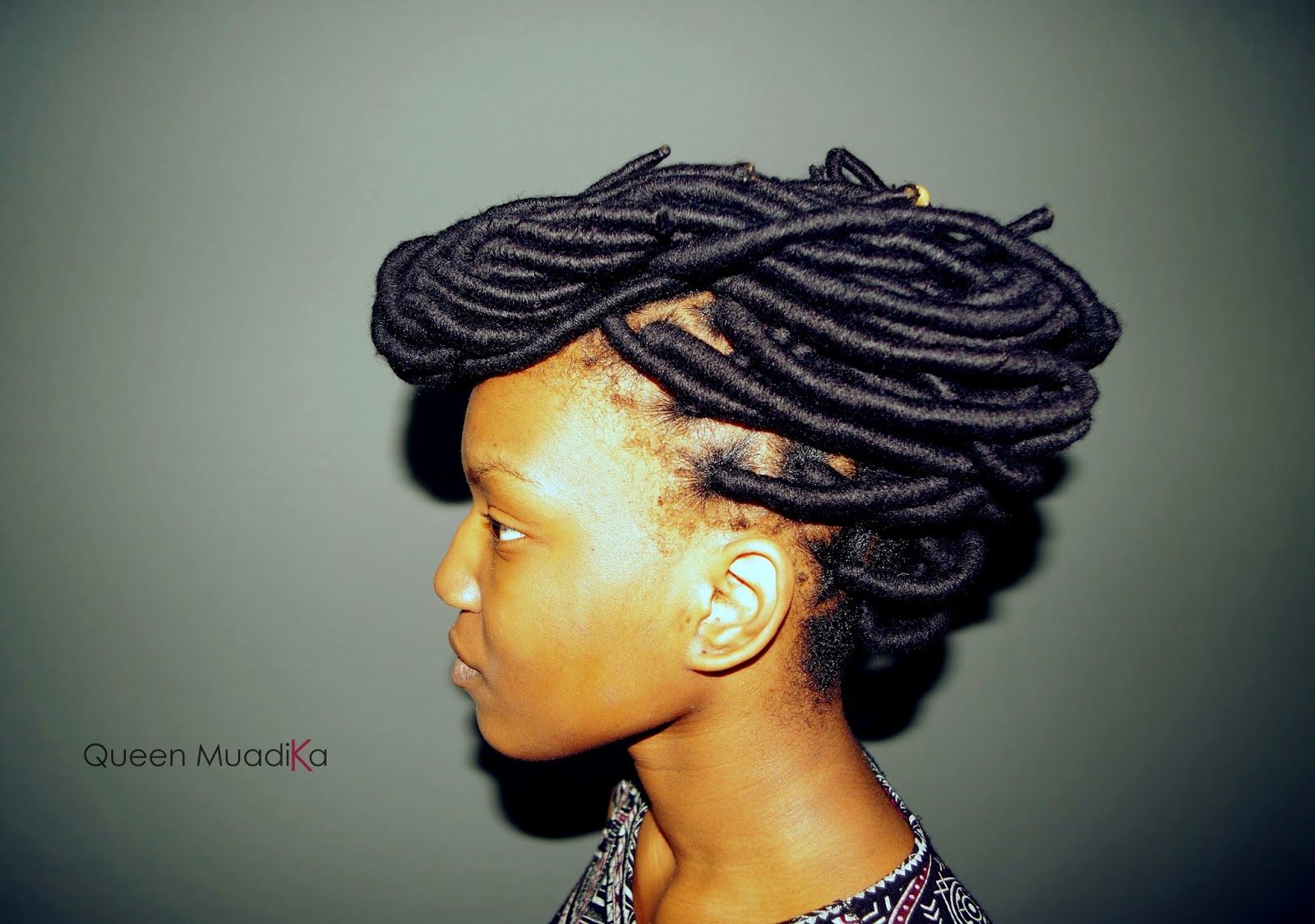 Au Naturel Yarn Locs Hairstyle HOTD