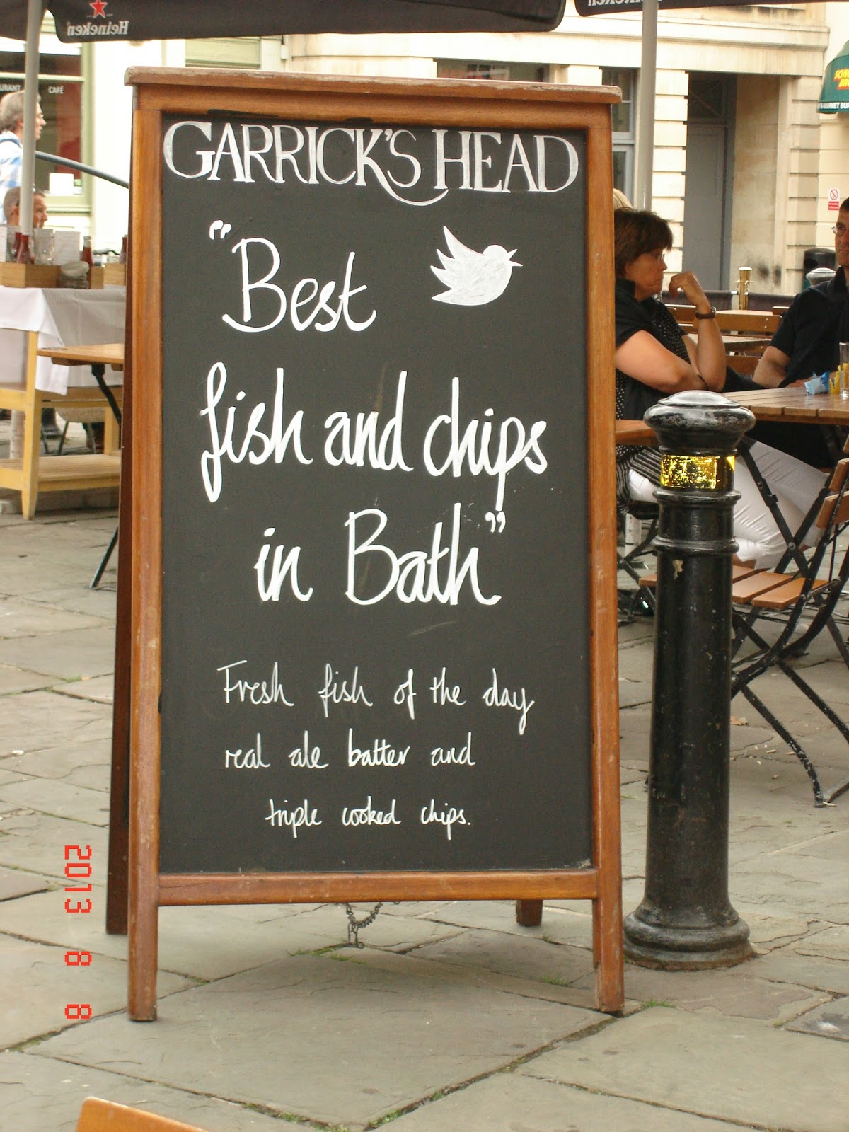 Garrick's Head Pub Bath Britain Visitor Blog