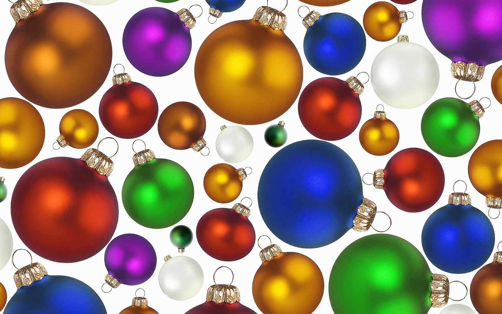 Verschillende kleuren kerstballen Mooie Leuke Achtergronden Voor Je