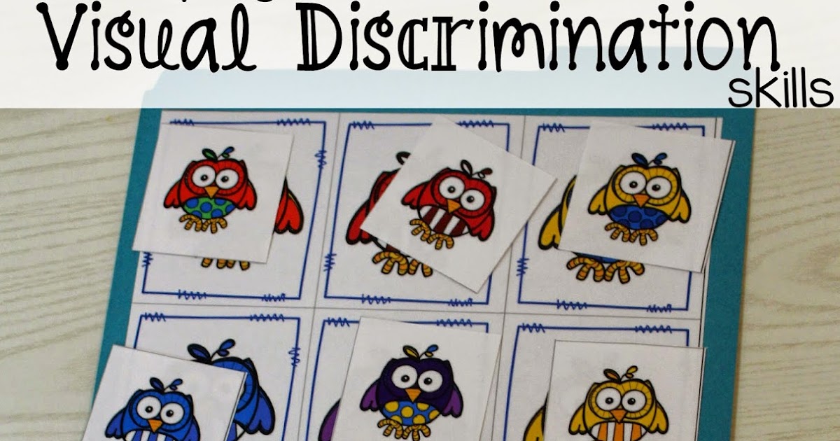 The Primary Pack Visual Discrimination Skills