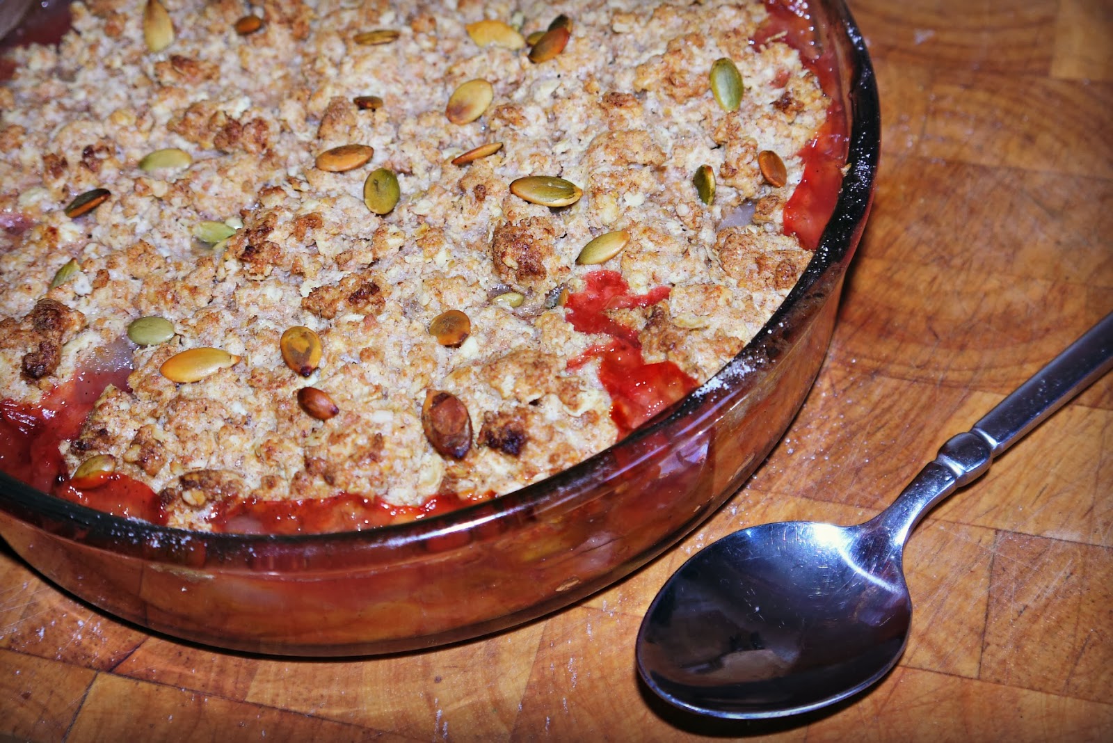 Inside the Wendy House Vegan Fruit Crumble Recipe