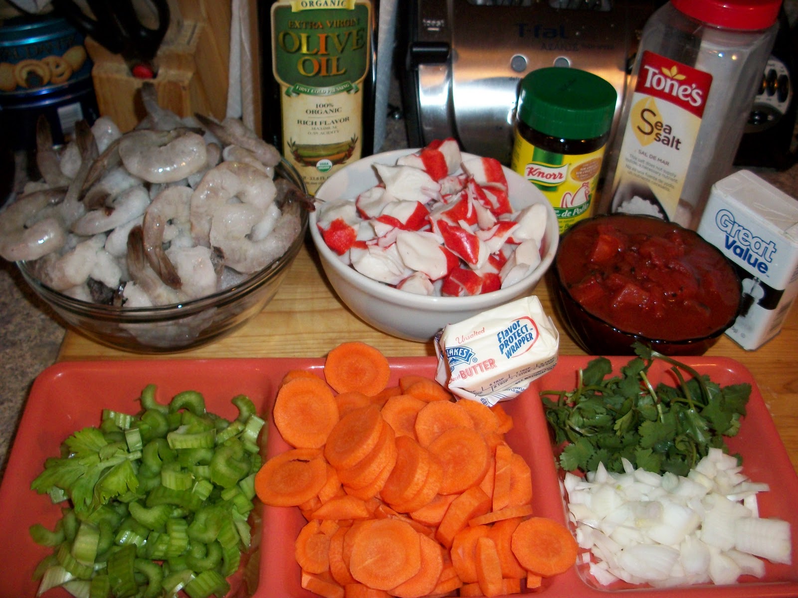 Cooking with love ! Supa Cu Creveti si Surimi " Shrimp & Imitation