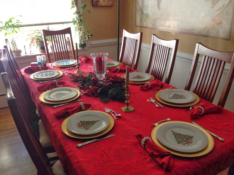 Designs by pinky: ~~~christmas eve dinner table~~~ About The Family Business
