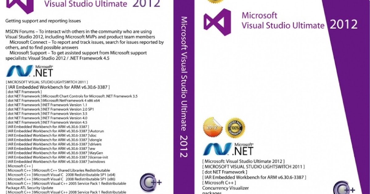 Ms Visual Studio 2012 Vista