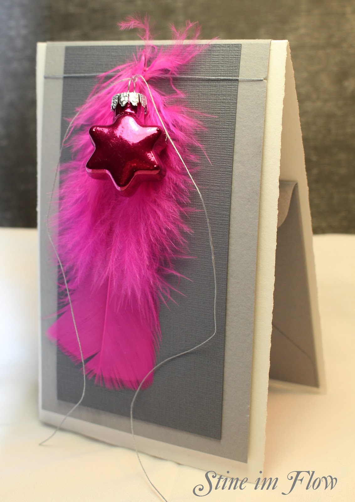 Stine im Flow: Grau trifft Pink