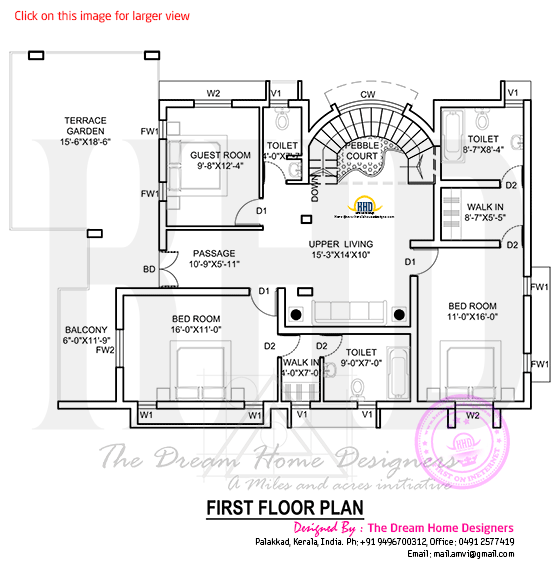 Floor plan first Floor plan first