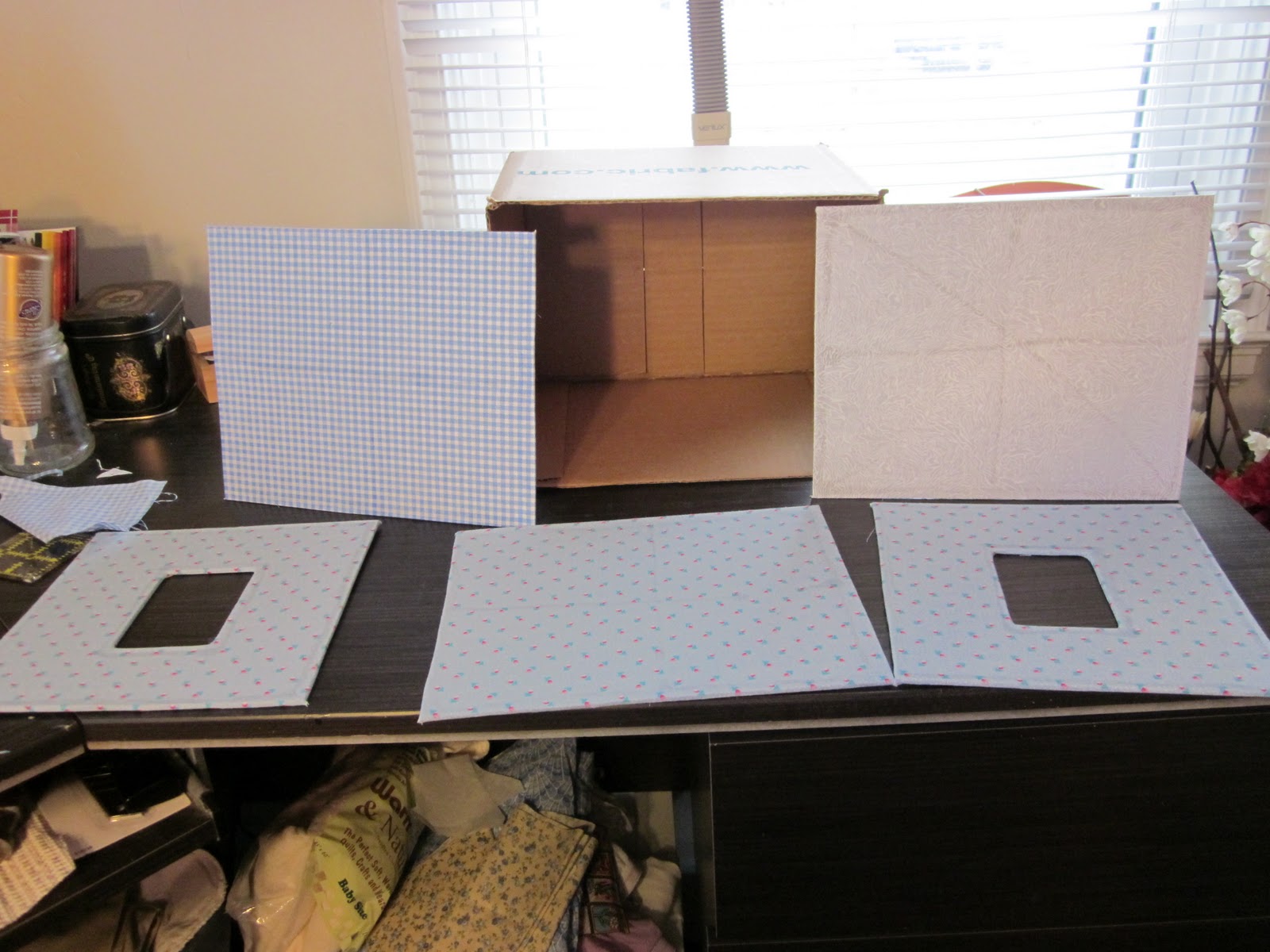 By Hook, By Hand Wren's Nest; a cardboard cottage dollhouse