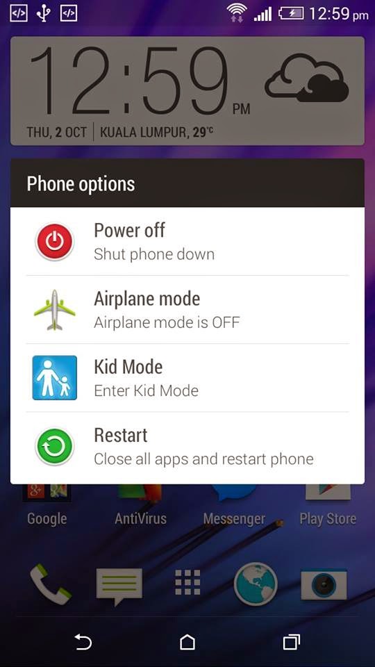 rosseorbon htc desire 816 running on internal speaker