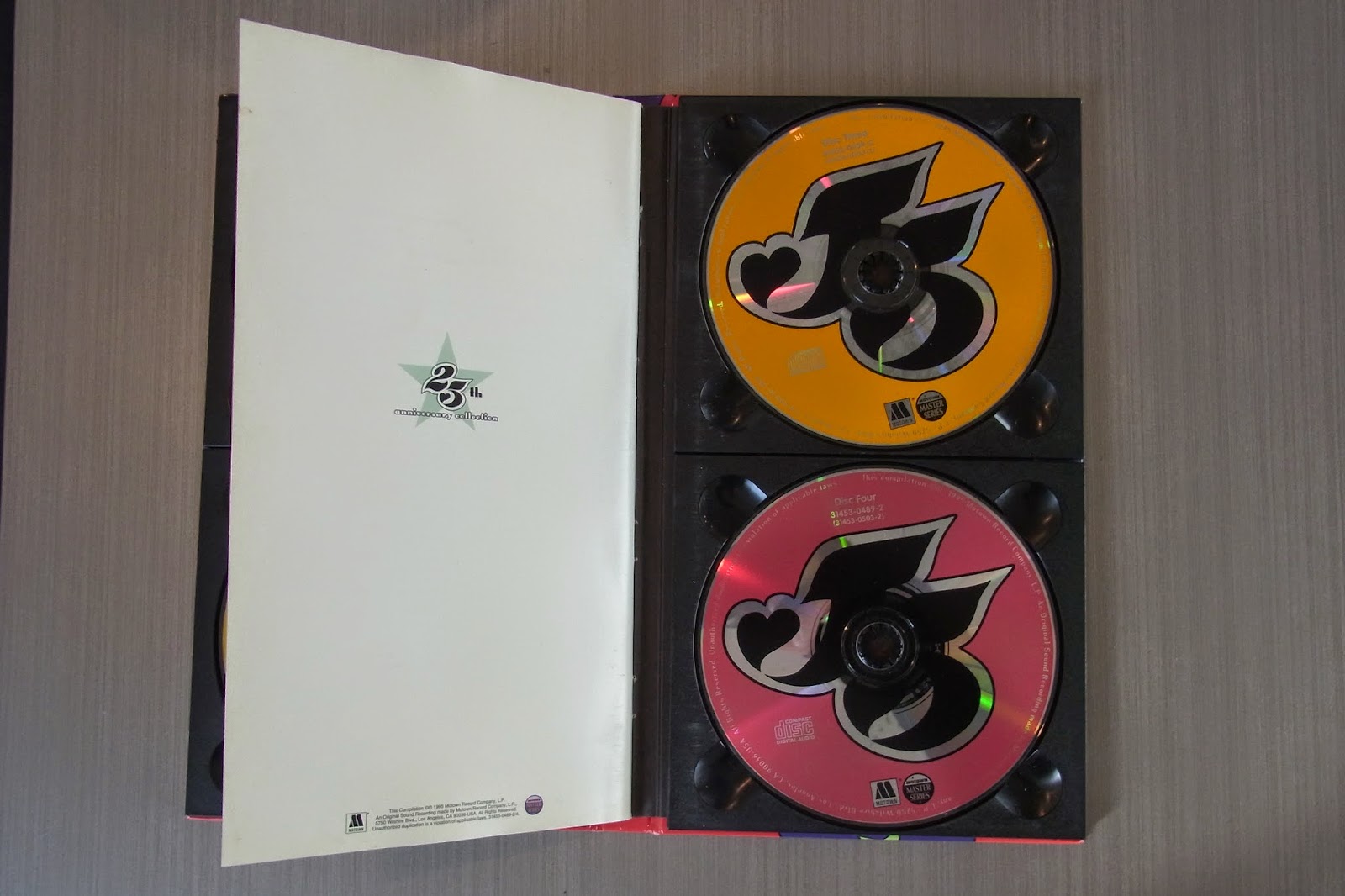 =spinners= Jackson 5 Soulsation 25th Anniversary Collection 4 CD Box Set