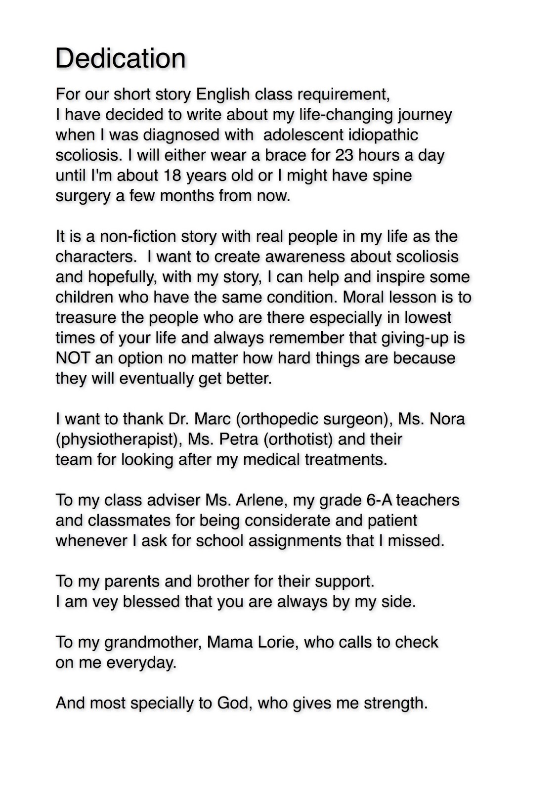 3 page short story essay picture