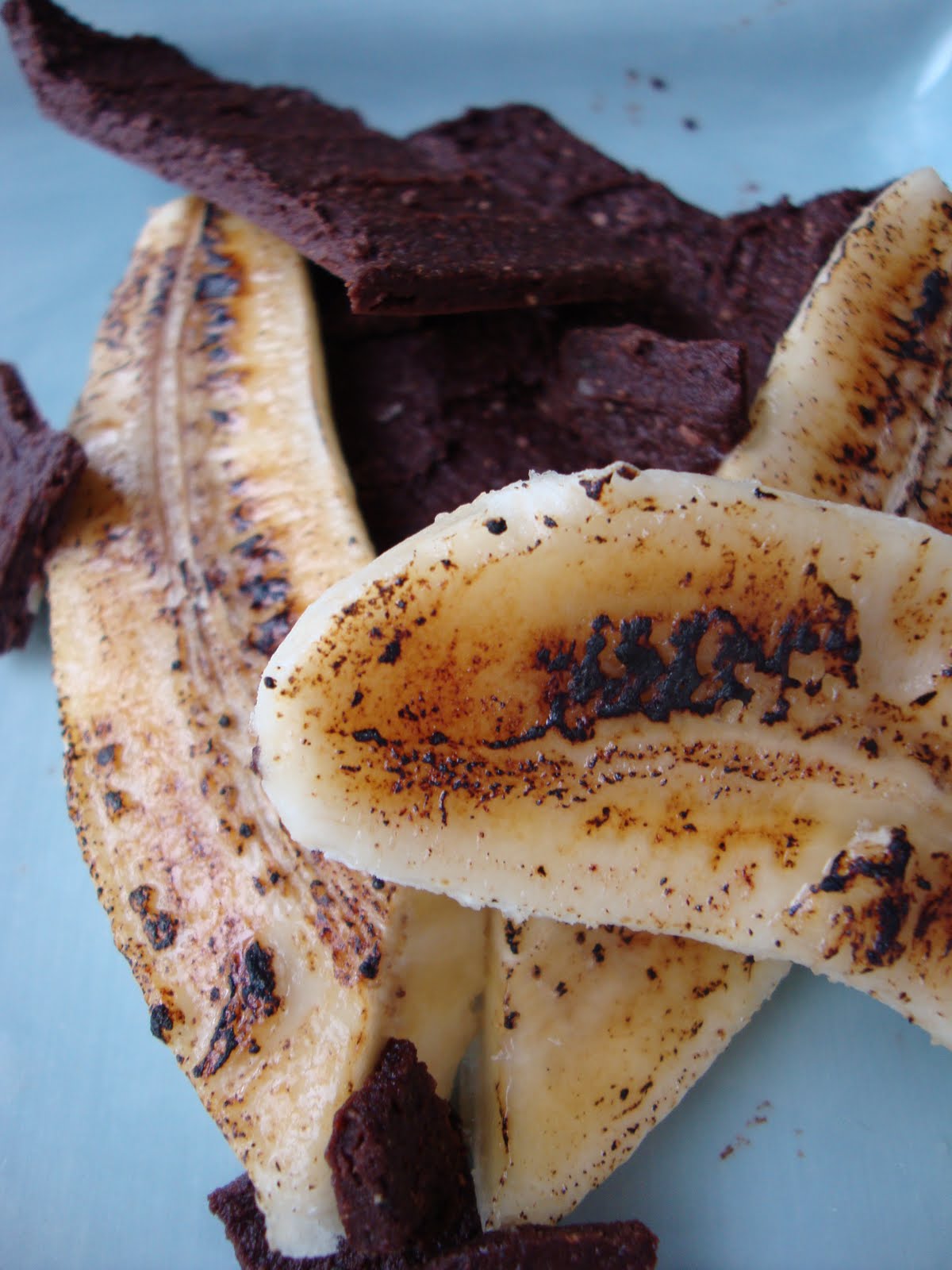 eryn jones Bananas Brulée with Homemade Chocolate or Carob Bars