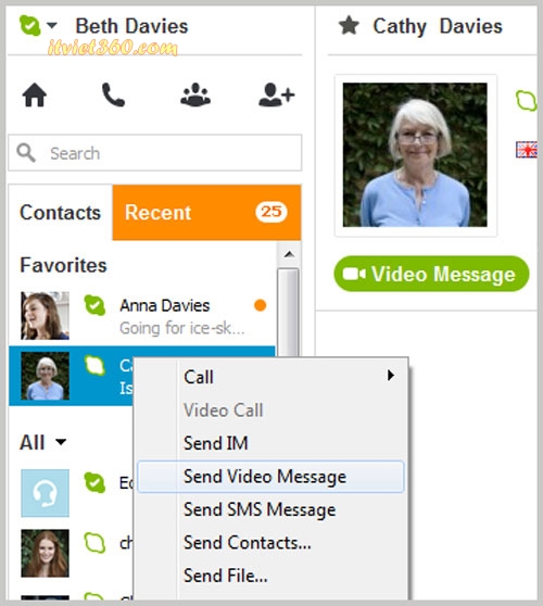 Cách gửi tin nhắn Video Skype cho bạn bè Offline - Hướng dẫn 