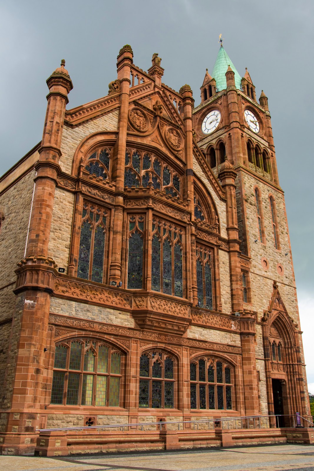 A Tree Falling Dunluce Castle, Portrush Coast and Derry