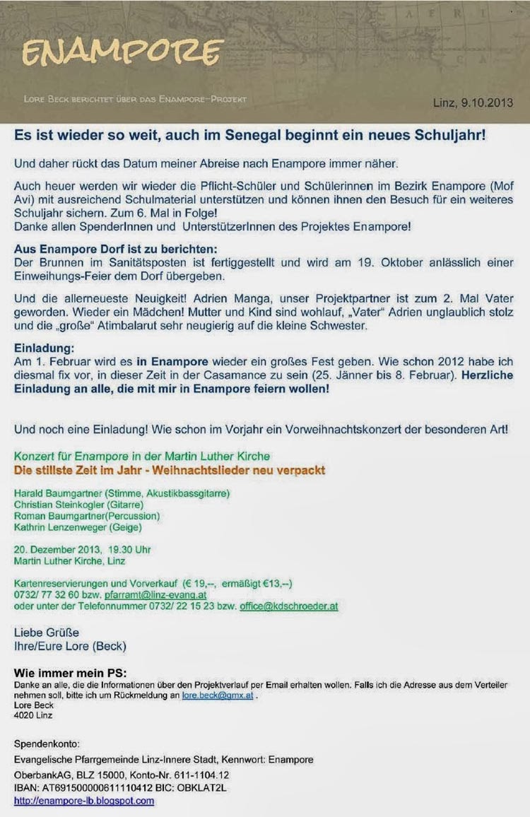 afrikanischen kindern einladen