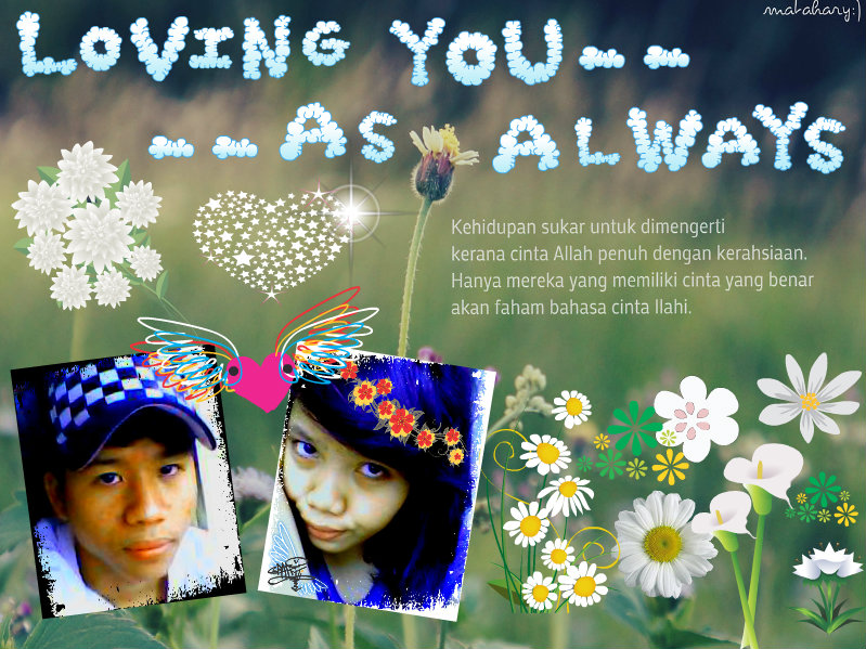 Amazing Life and Love: AKU MENCINTAIMU DIHATIKU YANG TERDALAM