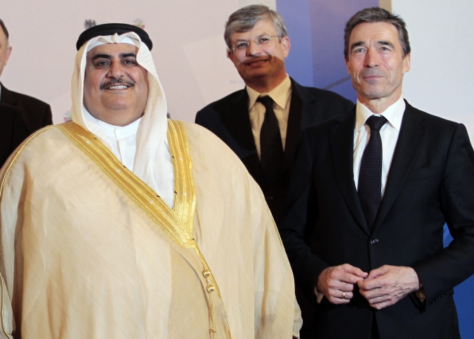 AFK og Bahrains udenrigsminister